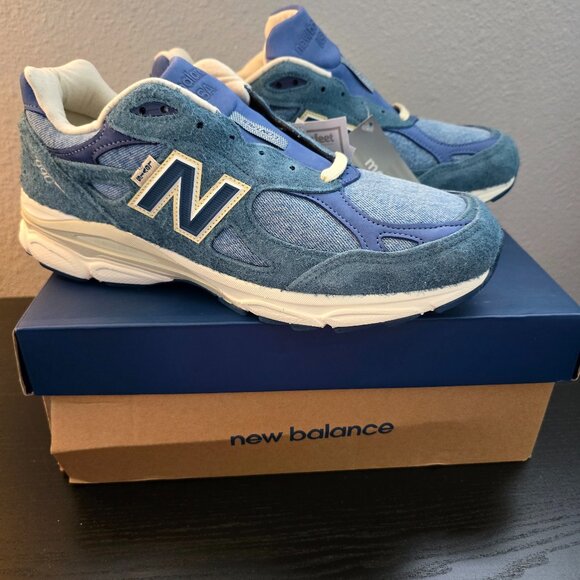 NEW New Balance Levis 990v3 Mallard Blue (M990LI3) - Picture 1 of 5
